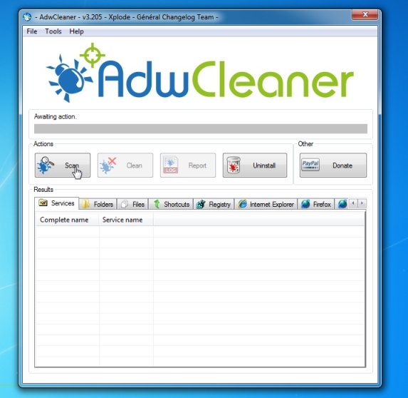 AdwCleaner-Scan