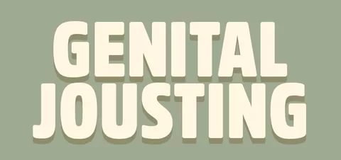 Миниатюра статьи Genital Jousting — популярная игра, взрывающая мозг (18+)